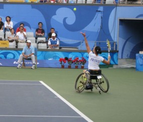  残疾运动员轮椅网球赛落幕，无障碍设施获好评