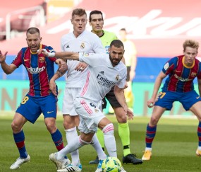  巴塞罗那主场大胜皇家马德里延续国家德比优势